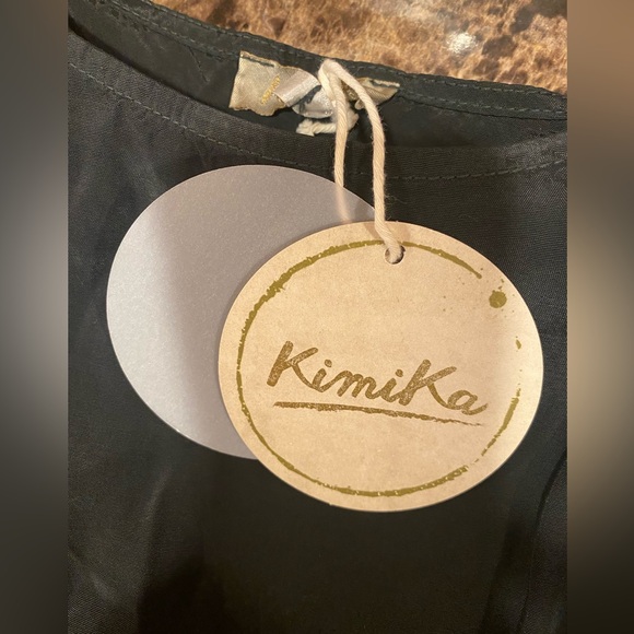 Kimika Women Top Blouse, Color-Black, Size-Small. - Picture 3 of 4